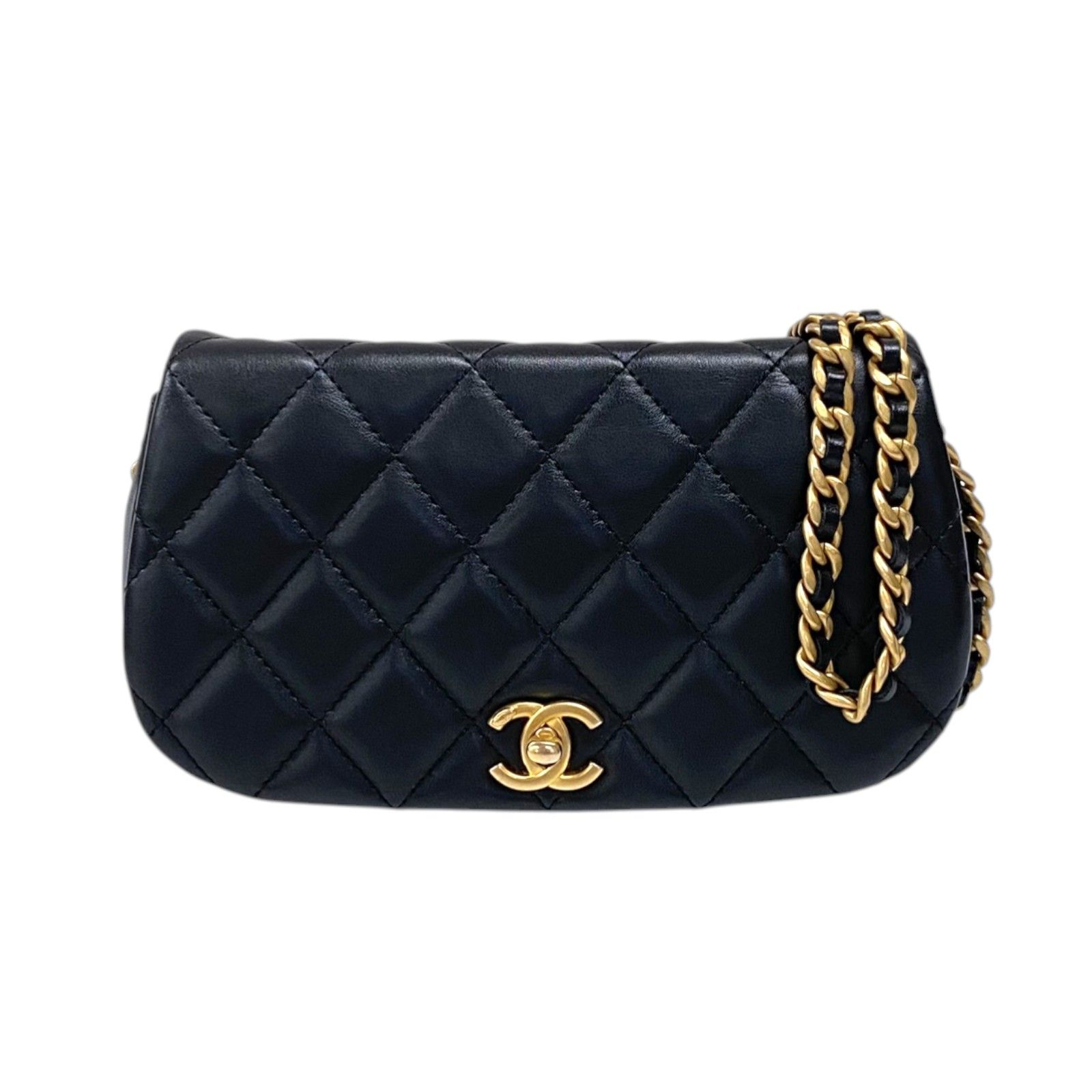 CHANELマトラッセチェーンバッグ CHANEL - シャネル CHANEL マトラッセ チェーンクラッチバッグ AP2358