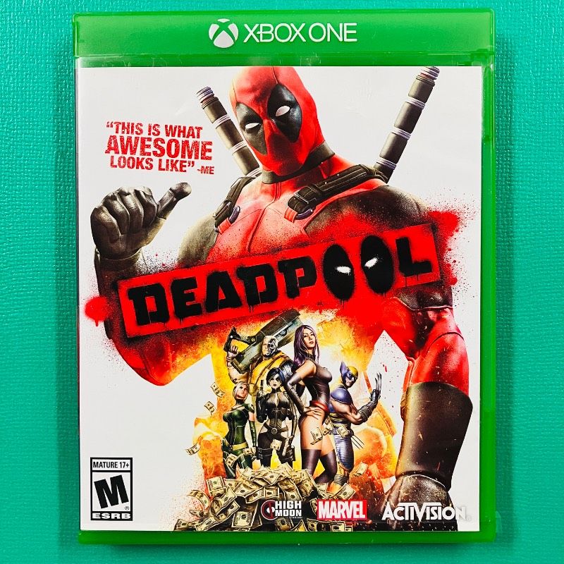 【海外版 北米版】【ディスク美品】XBOX ONE DEAD POOL デッドプール MARVEL