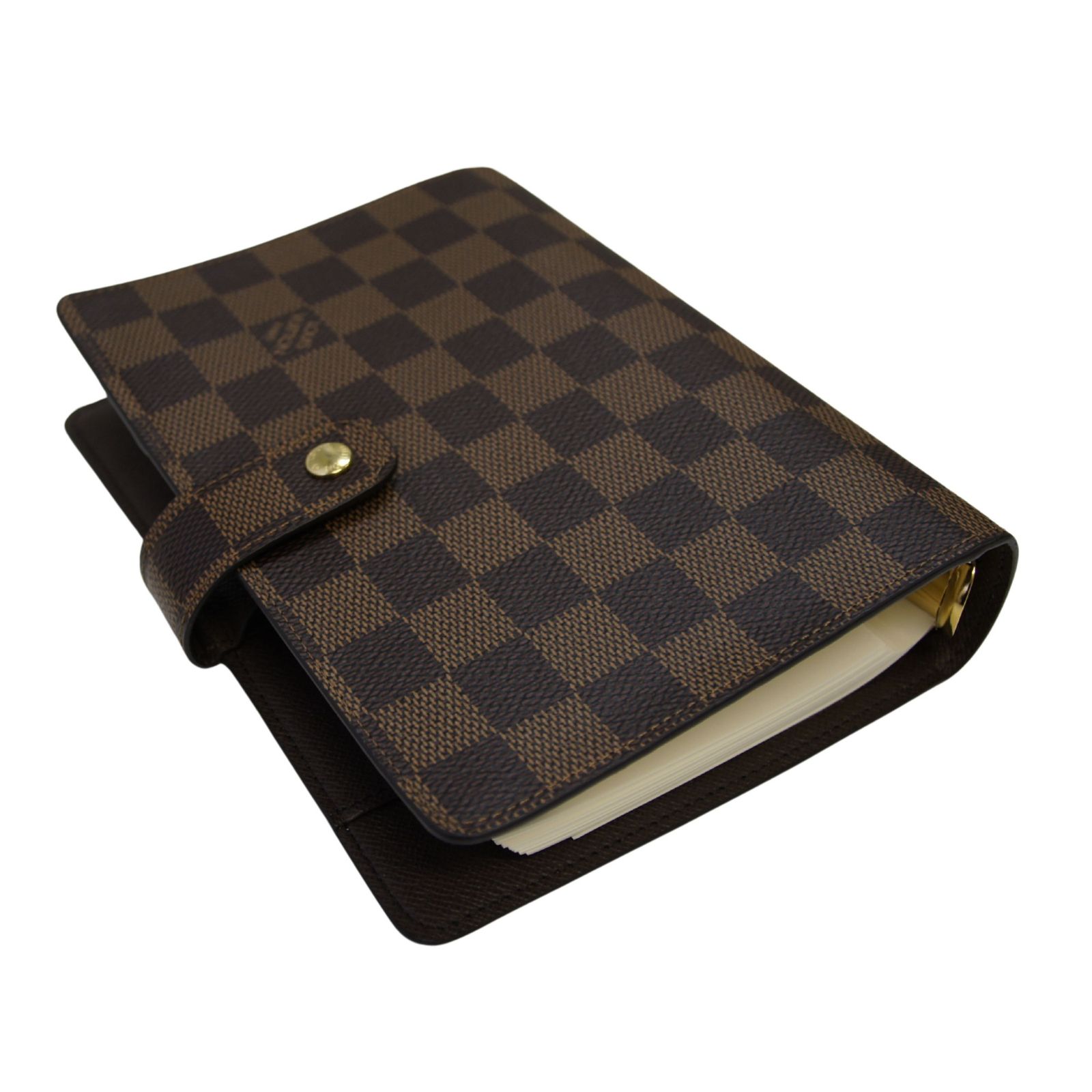 LOUIS VUITTON ルイヴィトン ダミエ アジェンダMM 手帳カバー 6穴式 