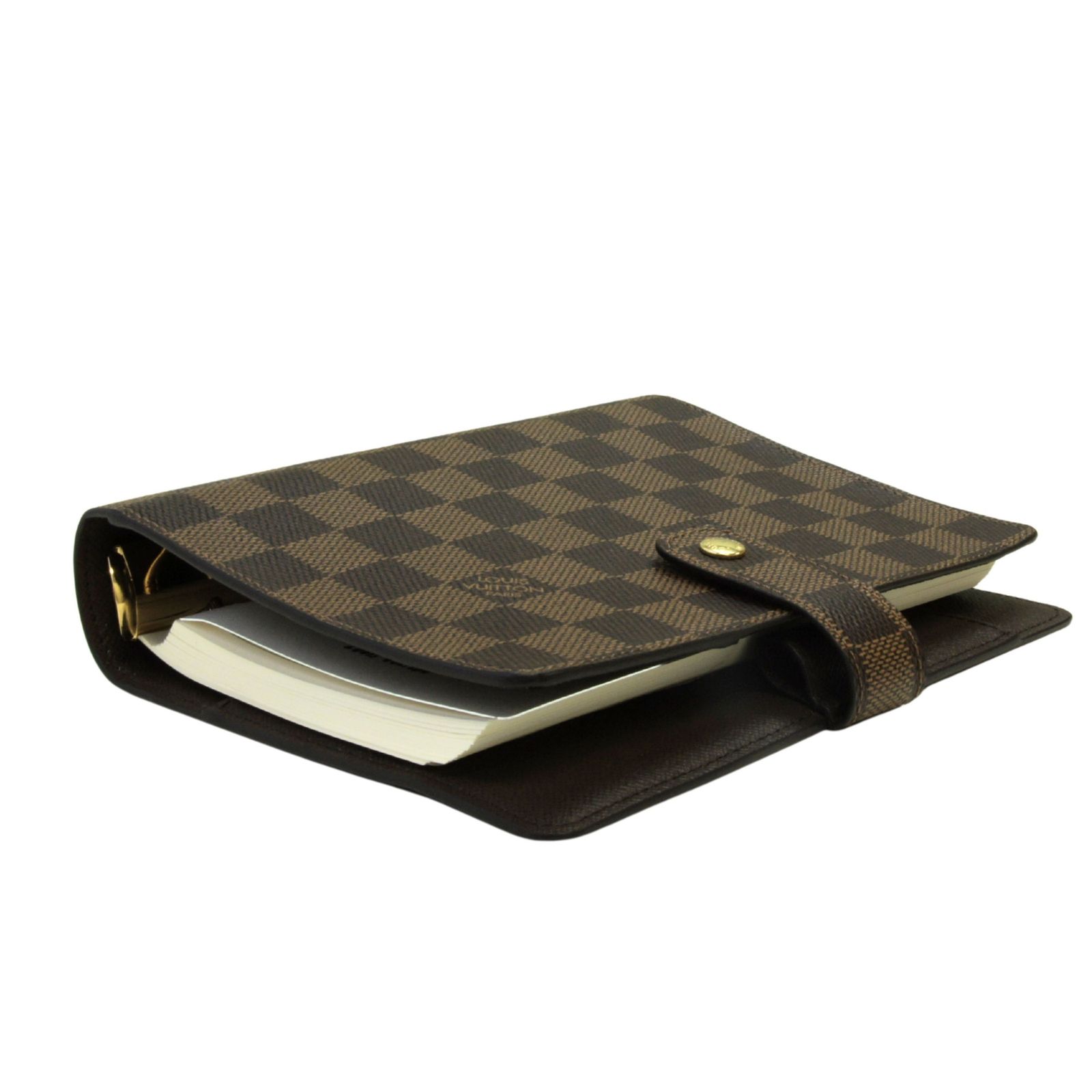 LOUIS VUITTON ルイヴィトン ダミエ アジェンダMM 手帳カバー 6穴式 