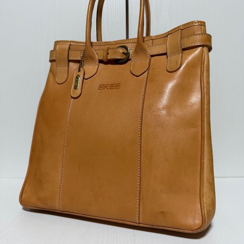 BREE（ブリー） 革製のトートバッグ BREE ブリー トートバッグ ヌメ革