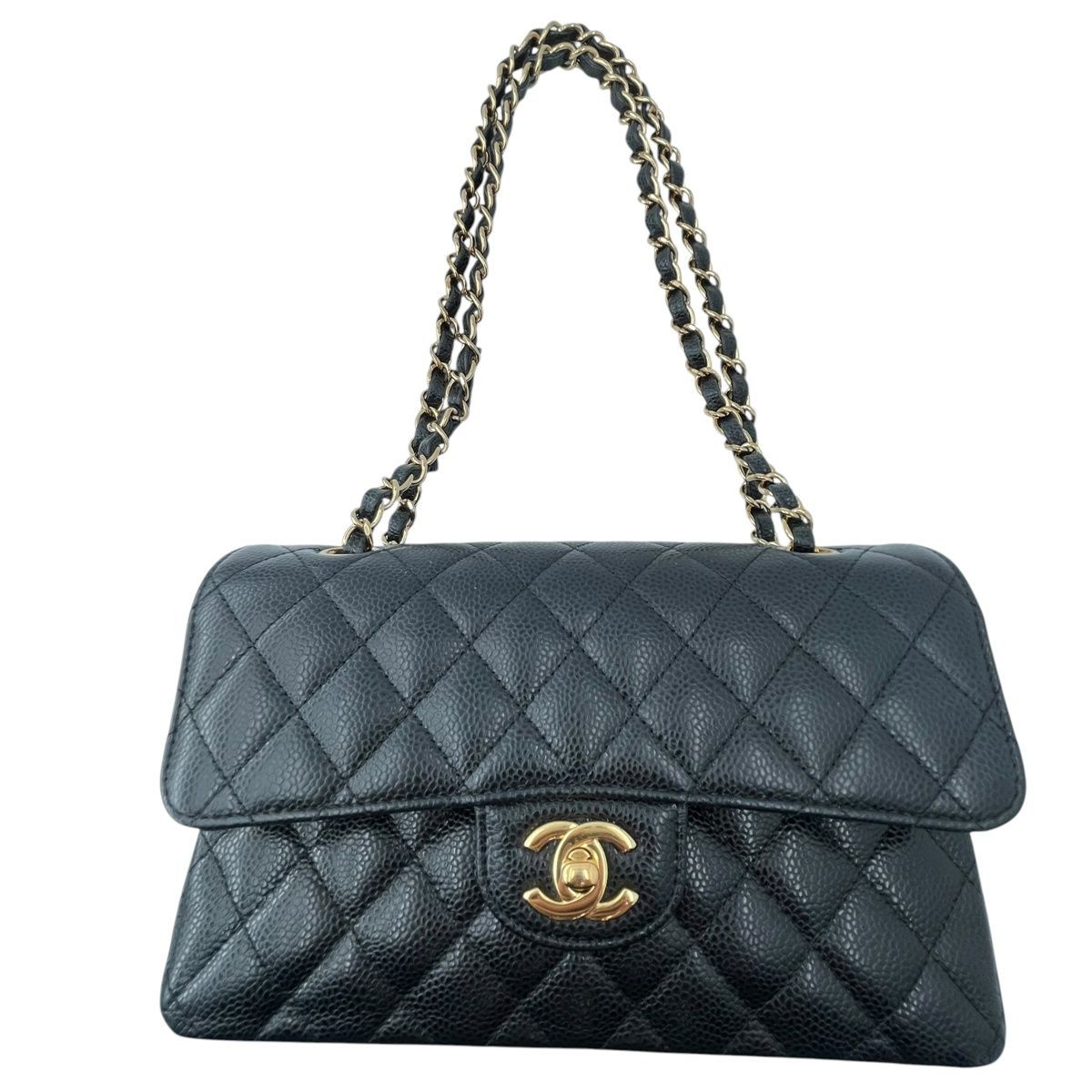 【中古】 CHANEL シャネル マトラッセ 23 チェーンショルダーバッグ Wフラップ A01113 キャビアスキン 31番台 ブラック レディース 26007574 KJ 中古】 CHANEL シャネル マトラッセ 23 チェーンショルダーバッグ W