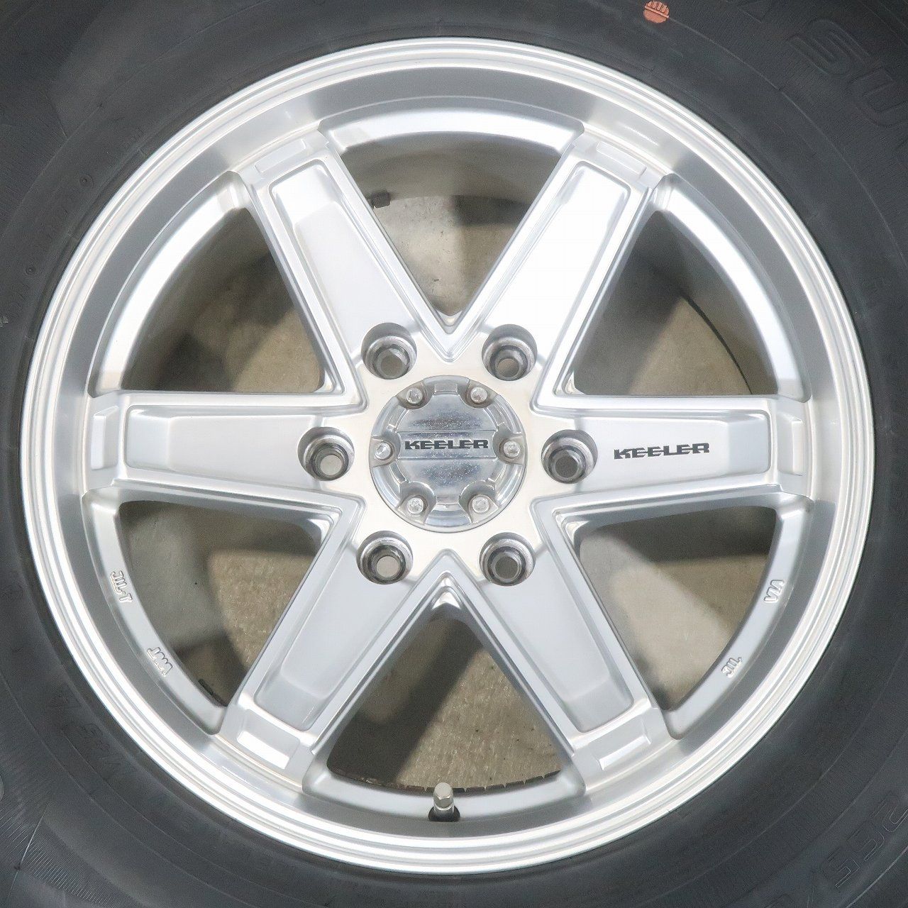 プラド ハイラックス サーフ 等に 4本 weds キーラー 17インチ 8J +25 