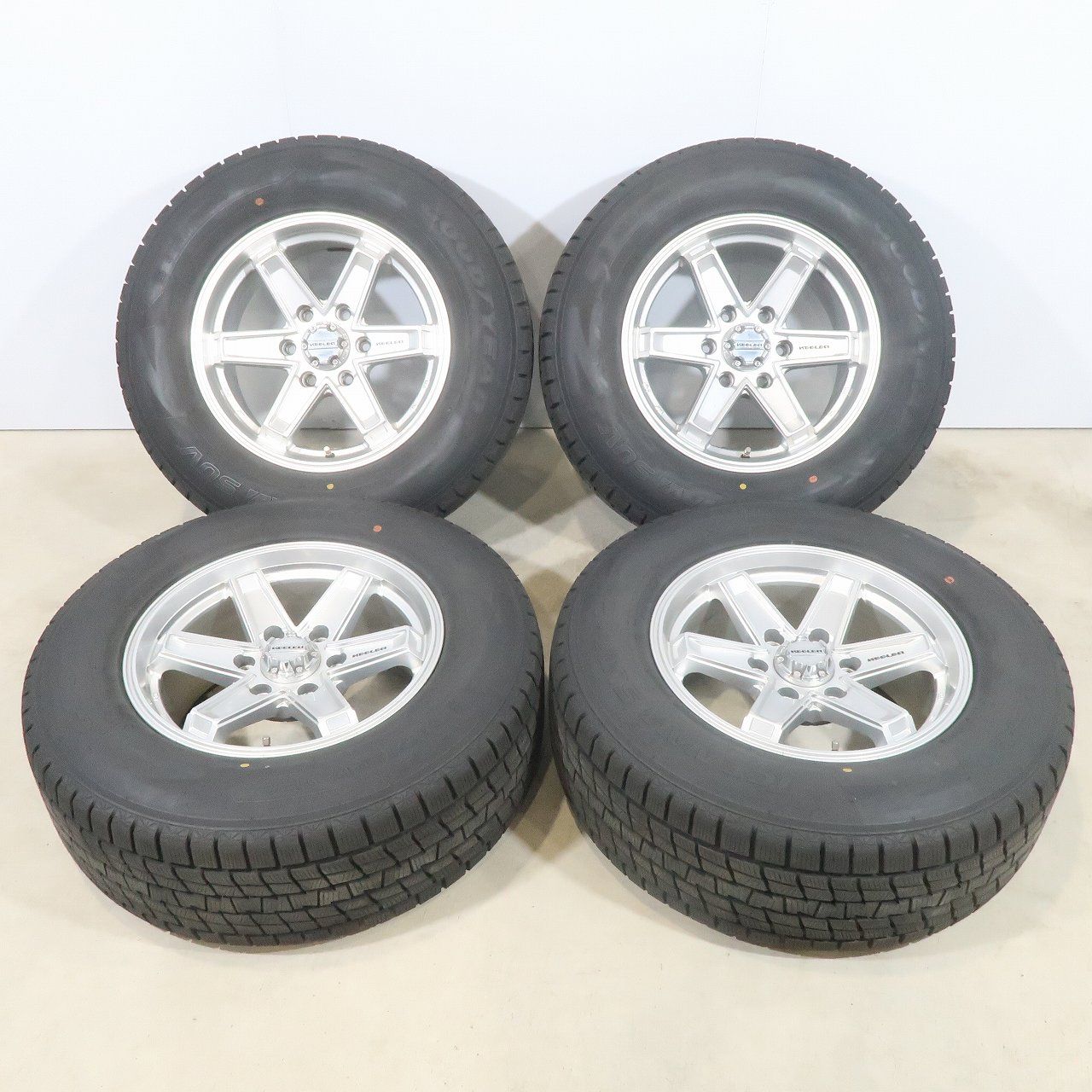 プラド ハイラックス サーフ 等に 4本 weds キーラー 17インチ 8J +25 