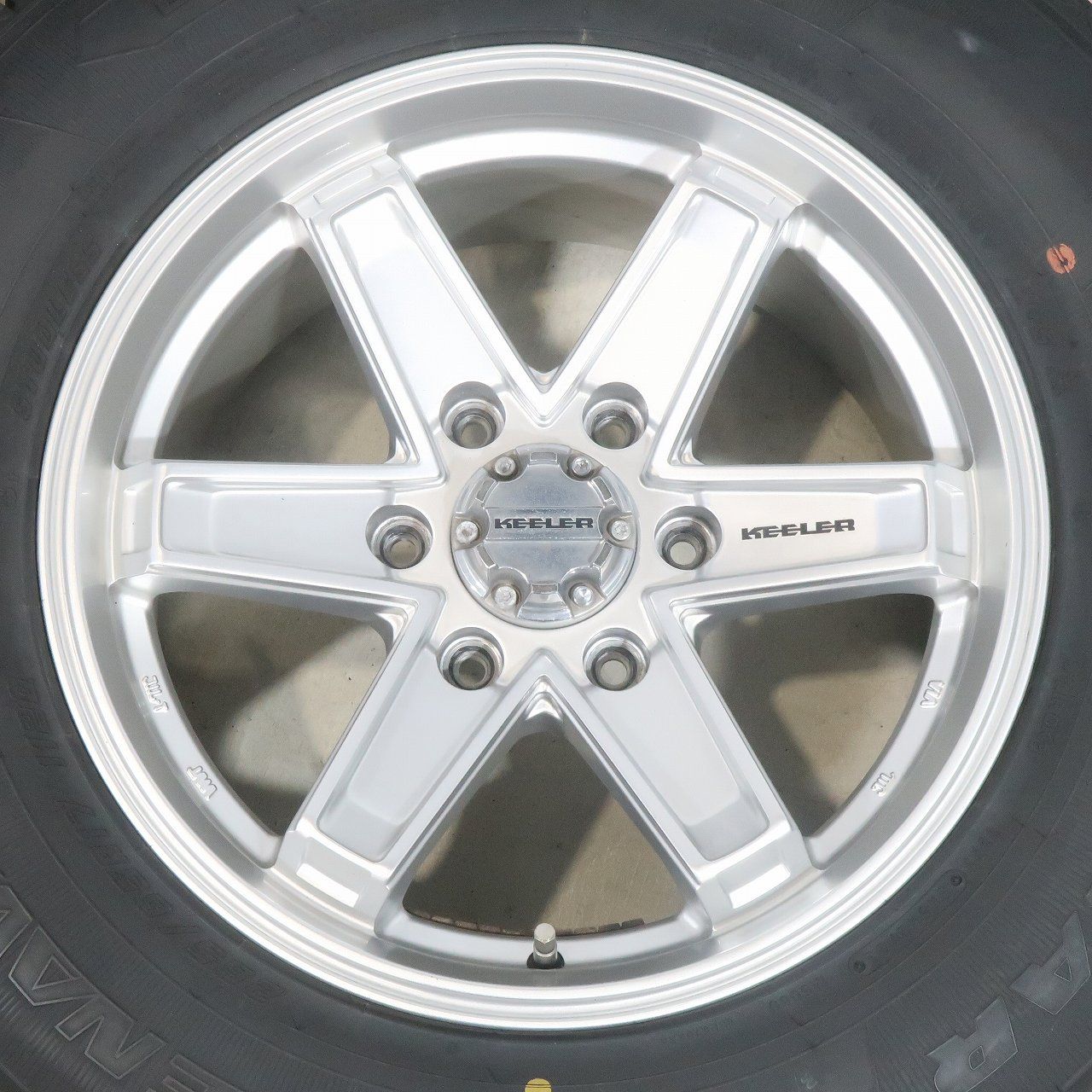 プラド ハイラックス サーフ 等に 4本 weds キーラー 17インチ 8J +25 