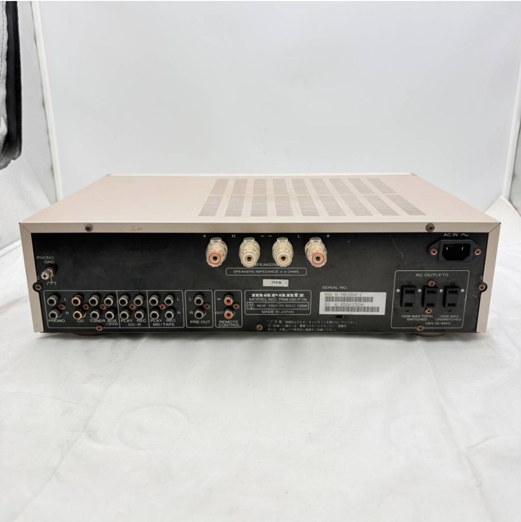 marantz PM6100/F1N プリメインアンプ マランツ 2004年製 PHONO対応 