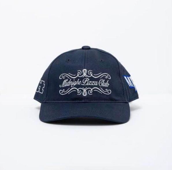未使用 MIDNIGHT PIZZA CLUB × TTTMSW cap（NAVY） - メルカリ
