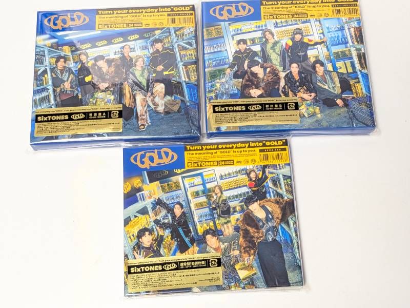 SixTONES まとめ売り 1ST CITY 声 THE VIBES GOLD SixTONES アルバム 15点セット まとめ売り 1st/CITY/声/THE VIBES/GOLD
