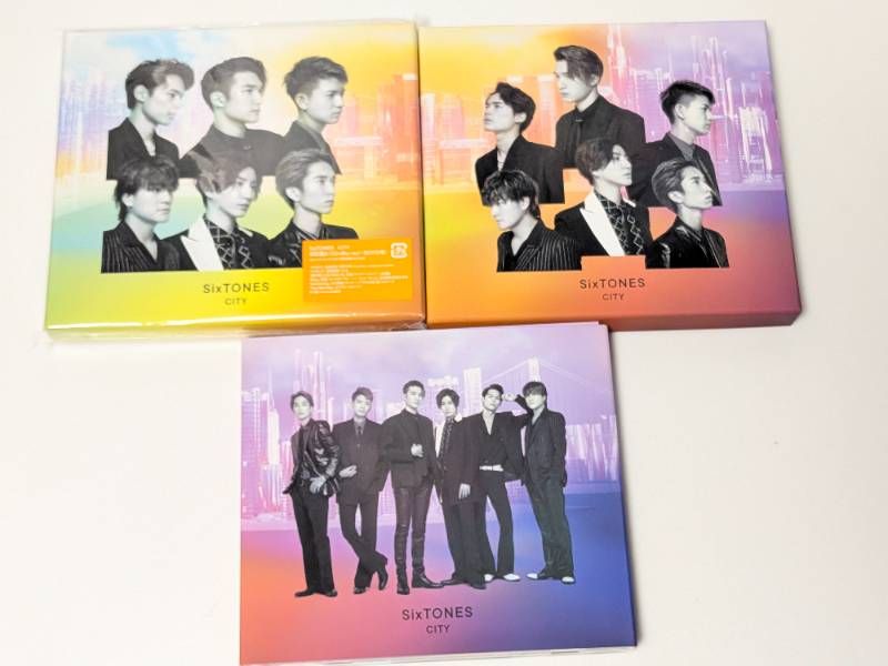SixTONES まとめ売り 1ST CITY 声 THE VIBES GOLD SixTONES アルバム 15点セット まとめ売り 1st/CITY/声/THE VIBES/GOLD