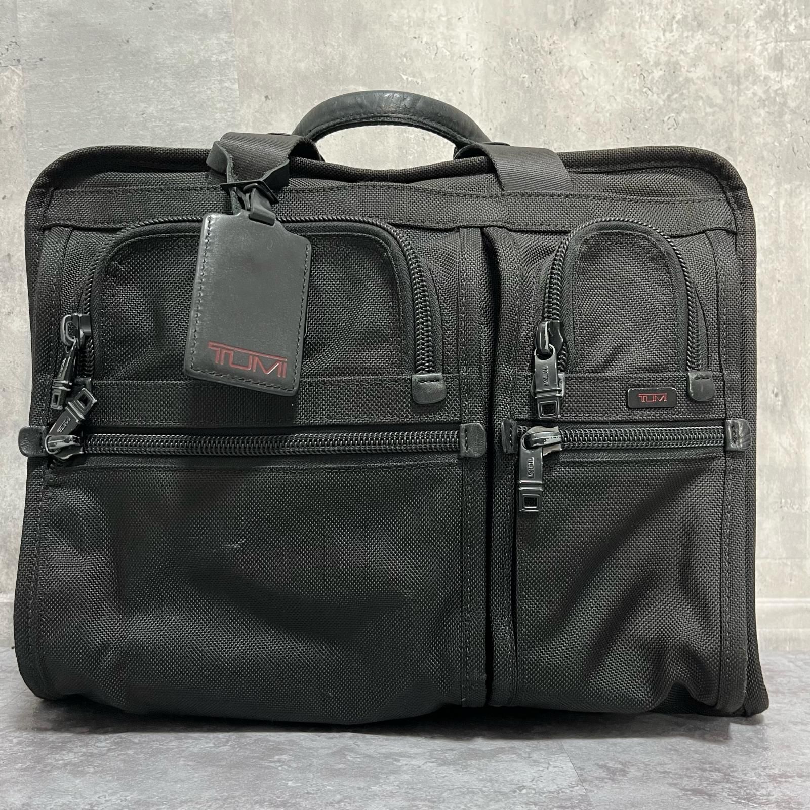 TUMI 26108DH ビジネスバッグ ブラック 良品☆TUMI オーガナイザー