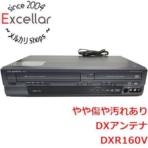 bn:7] 地デジチューナー内蔵ビデオ一体型DVDレコーダ DXR160V リモコン 