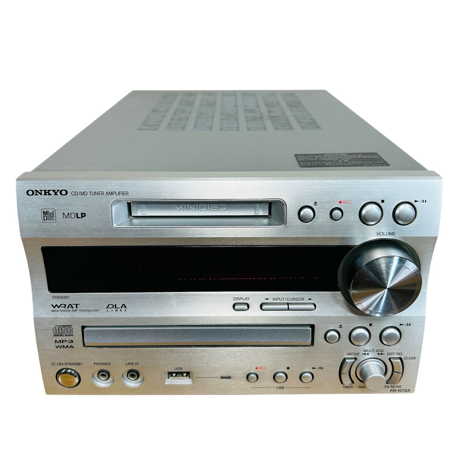 現状品】ONKYO オンキョー FR-N7SX CD/MD/USBチューナーアンプ - メルカリ