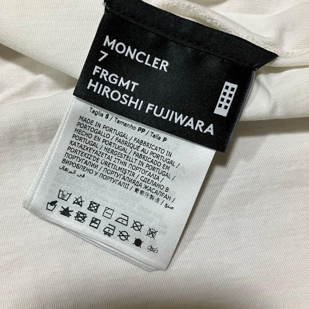 MONCLER FRGMT フラグメント 長袖 ホワイト3S434 - メルカリ