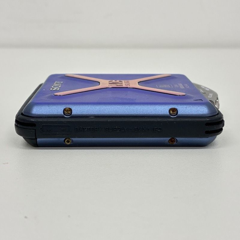 SONY MD WALKMAN MZ-E44 Blue ソニー MDウォークマン ポータブルMD