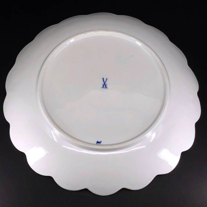 美品】MEISSEN マイセン／ブルーオニオン ディッシュ プレート 皿