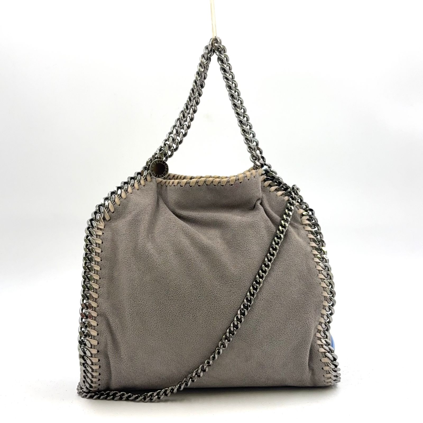 Stella McCartney ファラベラ チェーンショルダー スエード グレー 