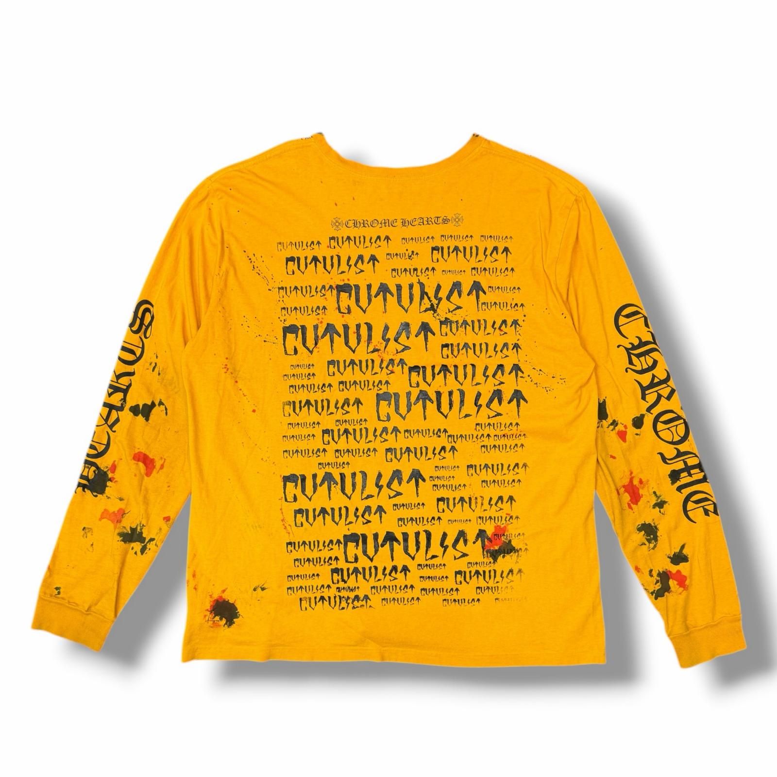 CVTVLIST ロゴペイントカスタムカットソー カットソー カタリスト 