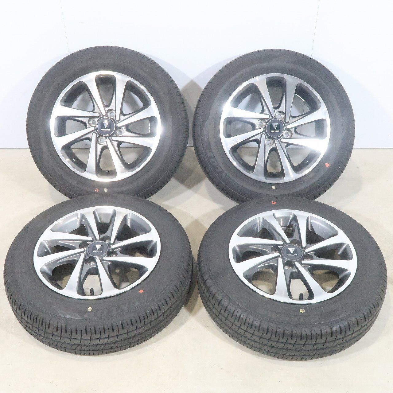 4本 モデリスタ SpinAir II 14インチ 5.5J +40 4H PCD100 ラジアル 