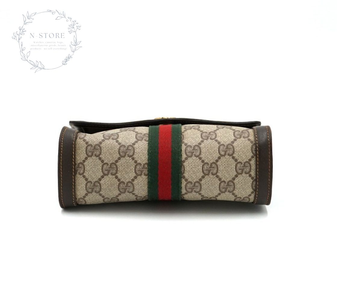 GUCCI PARFUMS オールドグッチ GGスプリーム シェリーライン クラッチ
