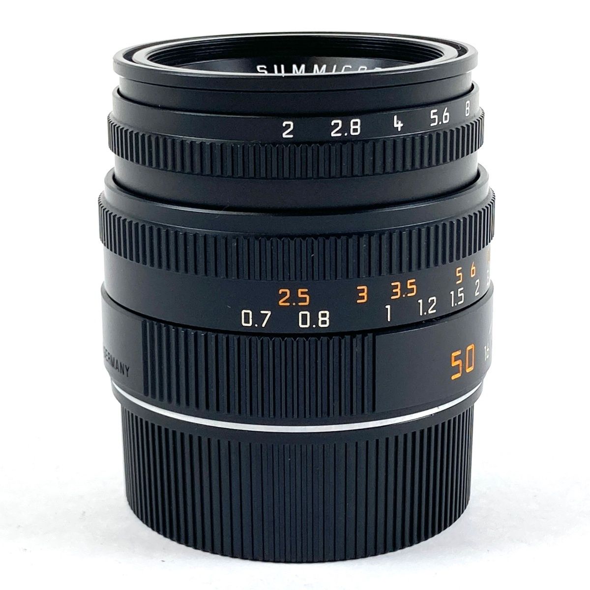 ライカ LEICA SUMMICRON-M 50mm F2 ズミクロン 6bit ブラック レンジ 