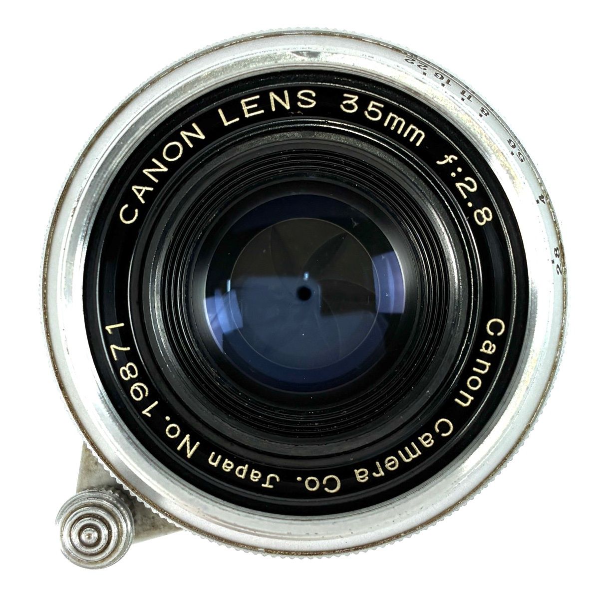 キヤノン Canon 35mm F2.8 Lマウント L39 レンジファインダーカメラ用