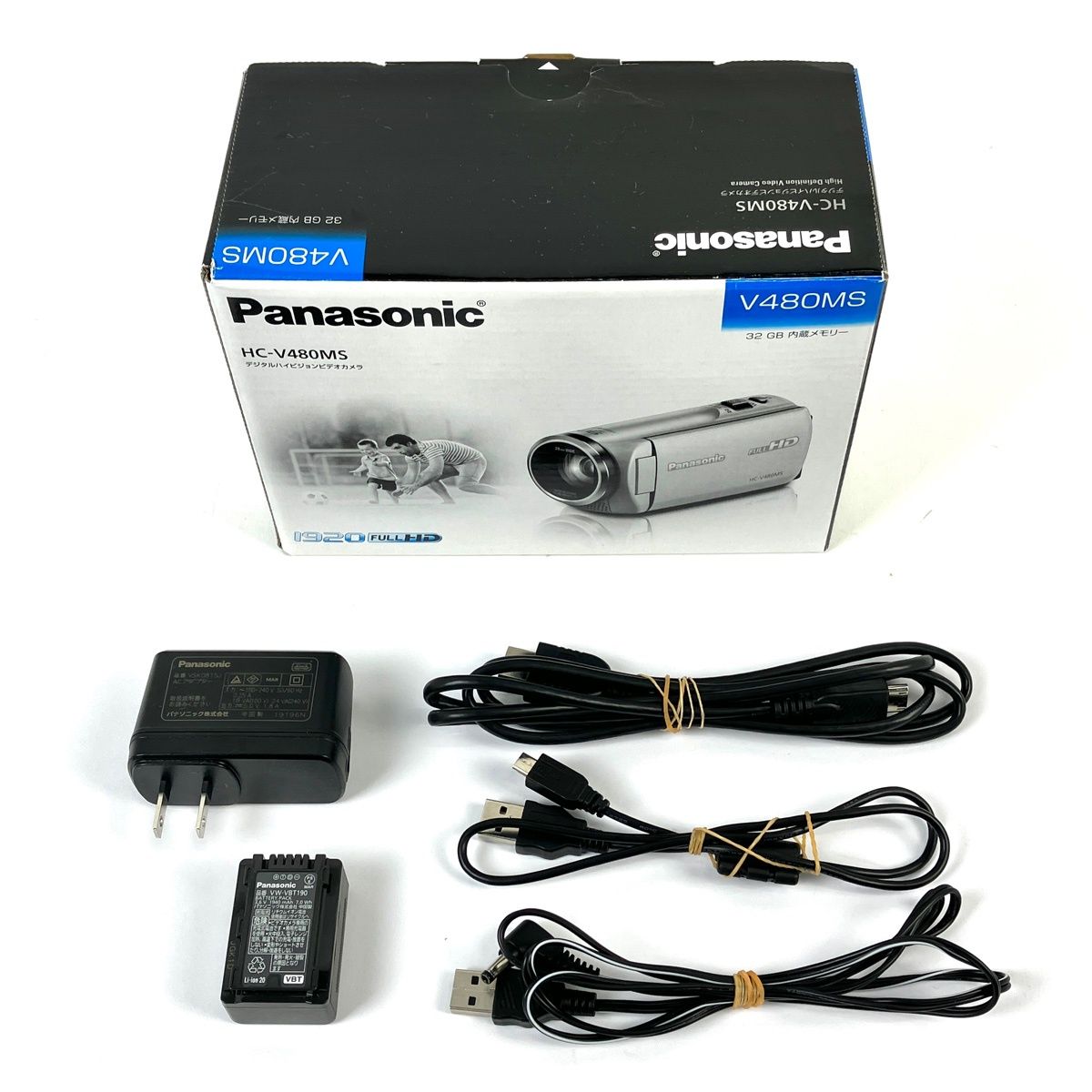 パナソニック Panasonic デジタルハイビジョンビデオカメラ HC-V480MS 