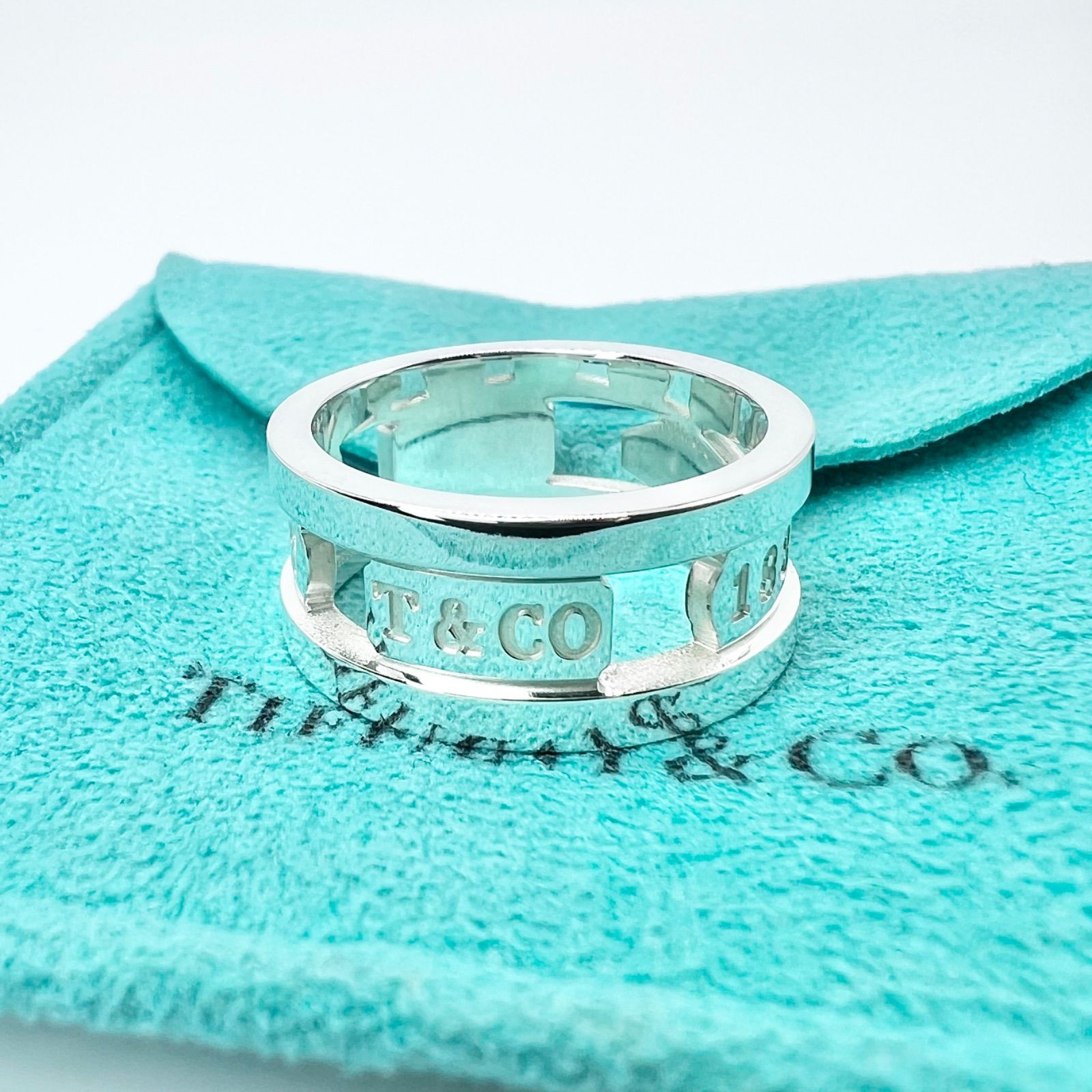 ⭐Tiffany&Co.1837エレメントリング15号シルバー925 極美品 ティファニー 1837 エレメント リング 15号 TIFFANY&CO. SV 925