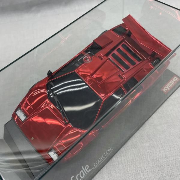 ☆京商ミニッツボディ カウンタックLP500S クロームレッド 【公式通販】