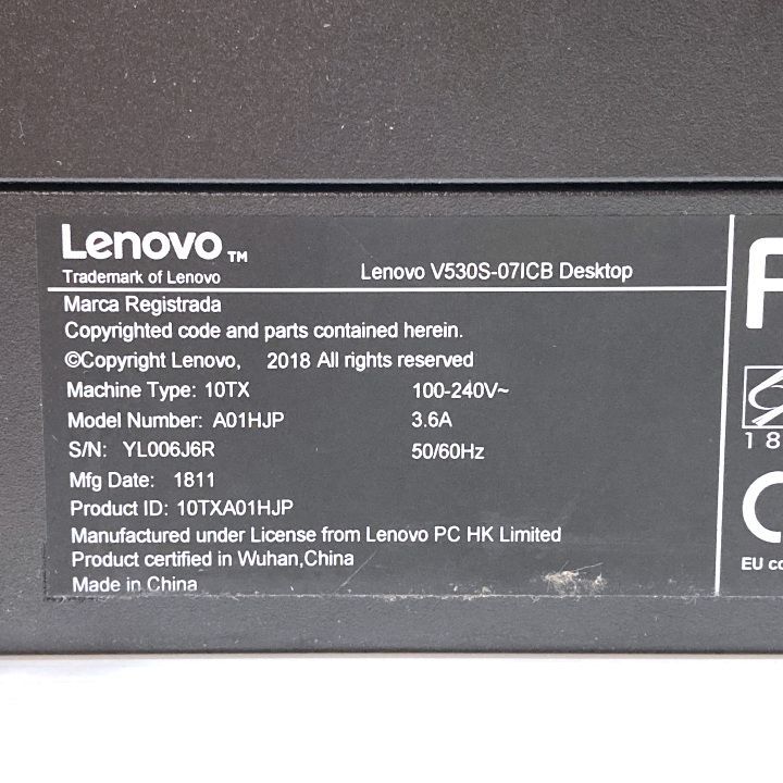 Lenovo V530S 第8世代i5 SSD256GB Win11初期設定済-メルカリ