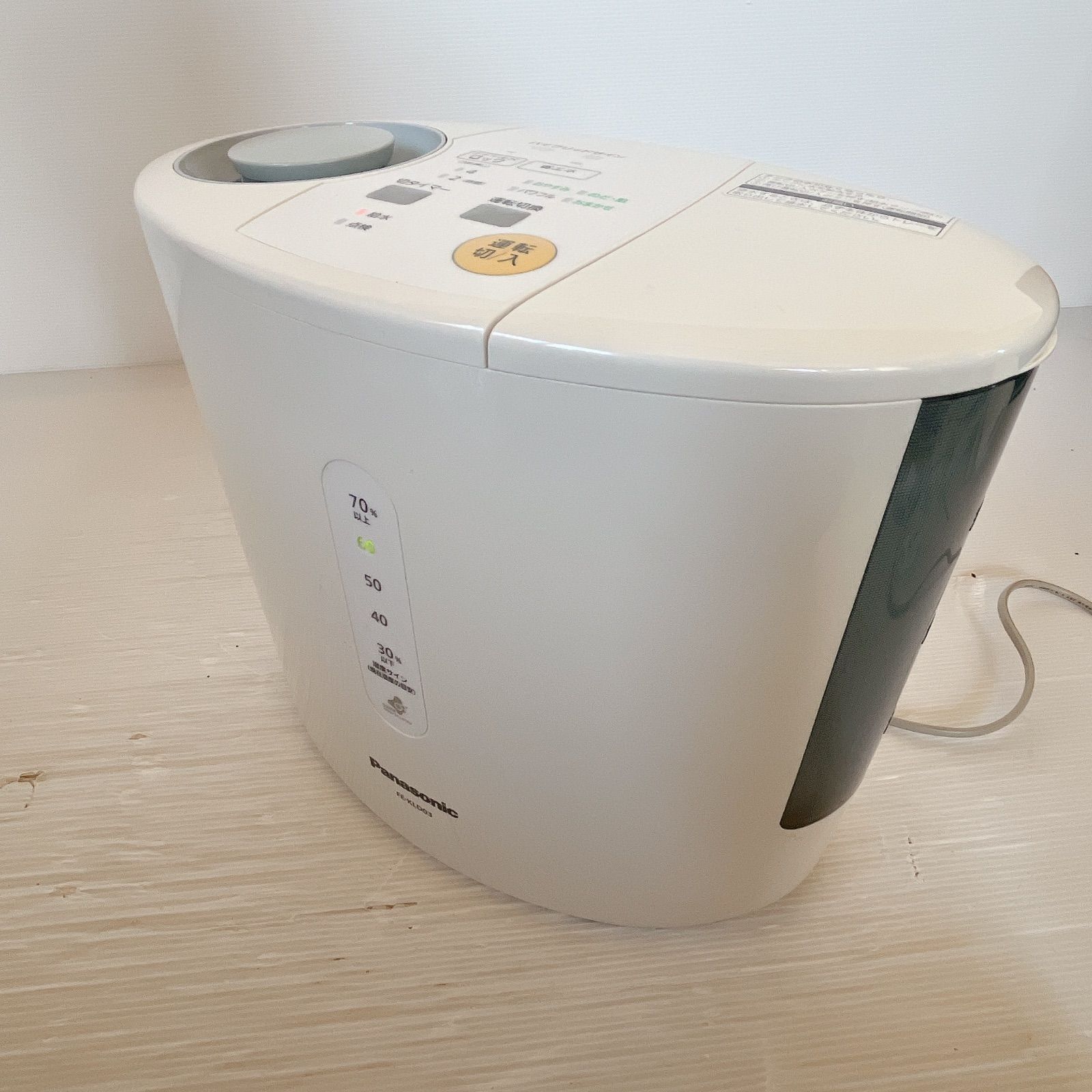 Panasonic 加熱気化式加湿器 FE-KLD03-A Panasonic FE-KLD03-A 加熱気化式加湿器 ブルー 2010年製 #1080-0407-6