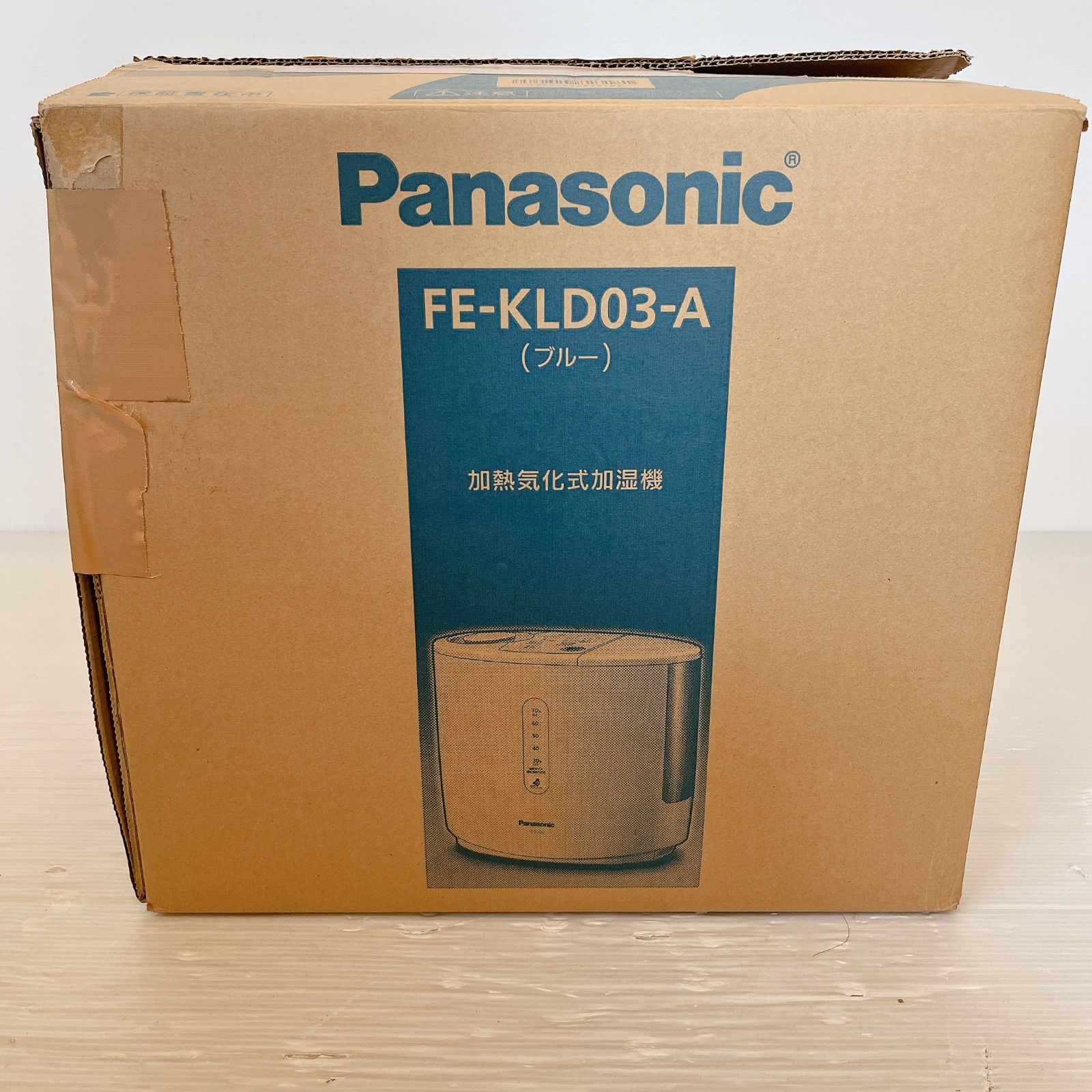Panasonic FE-KLD03-A 加熱気化式加湿器 ブルー 2010年製 #1080-0407-6
