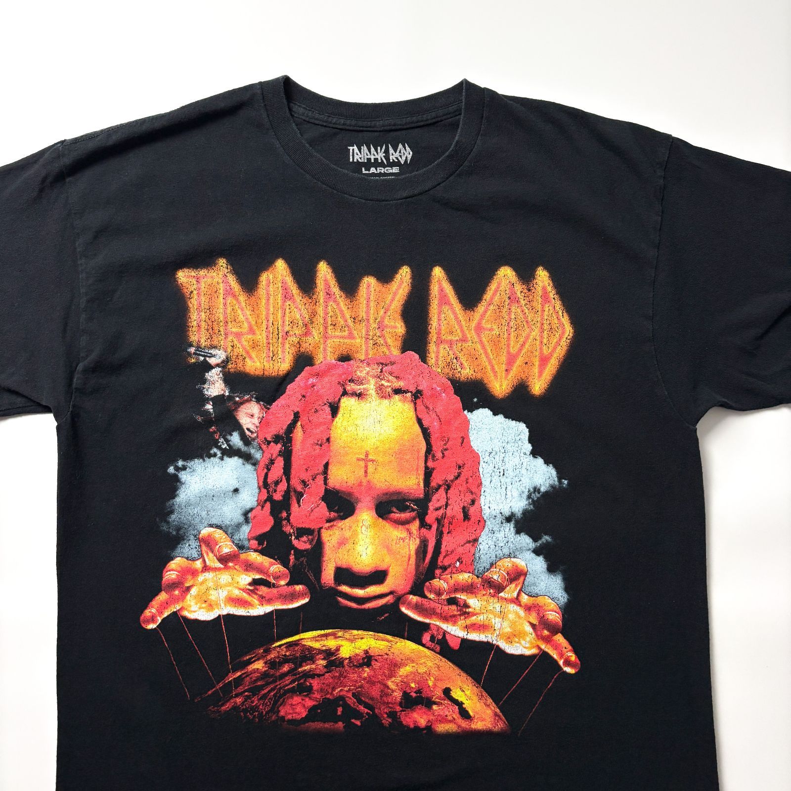 TRIPPIE REDD トリッピーレッド Tシャツ ラップTシャツ L ブラック 黒 