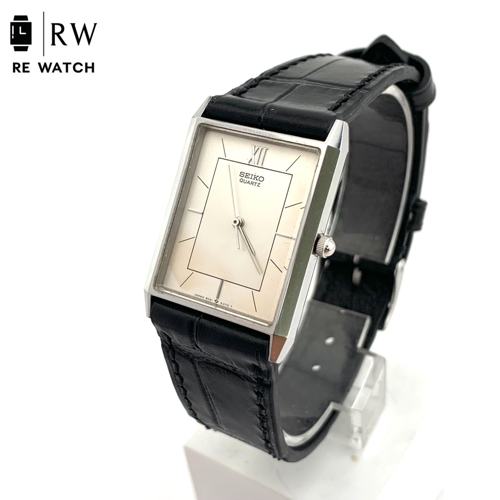 中古】SEIKO 9021-5290 クォーツ 腕時計 スクエア シルバー - メルカリ