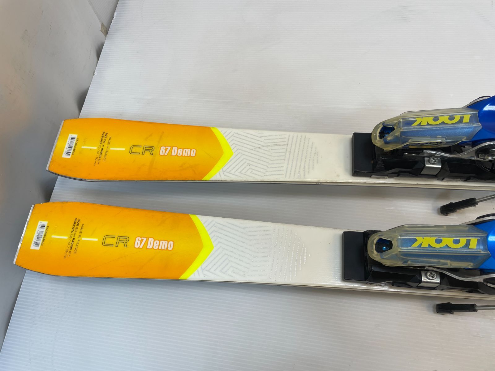 ◇ スキー DYNASTAR CR 67 Demo 160 cm + LOOK Racing スキー板 ディナ