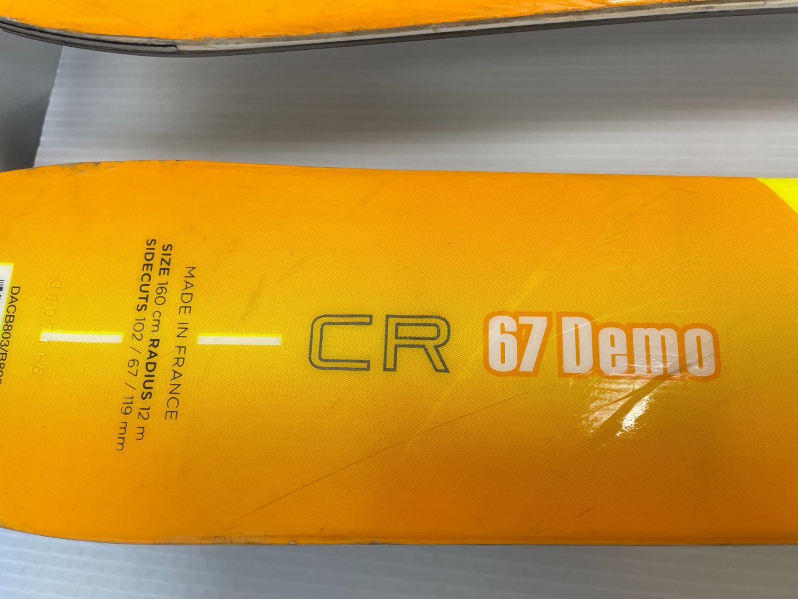 ◇ スキー DYNASTAR CR 67 Demo 160 cm + LOOK Racing スキー板 ディナ