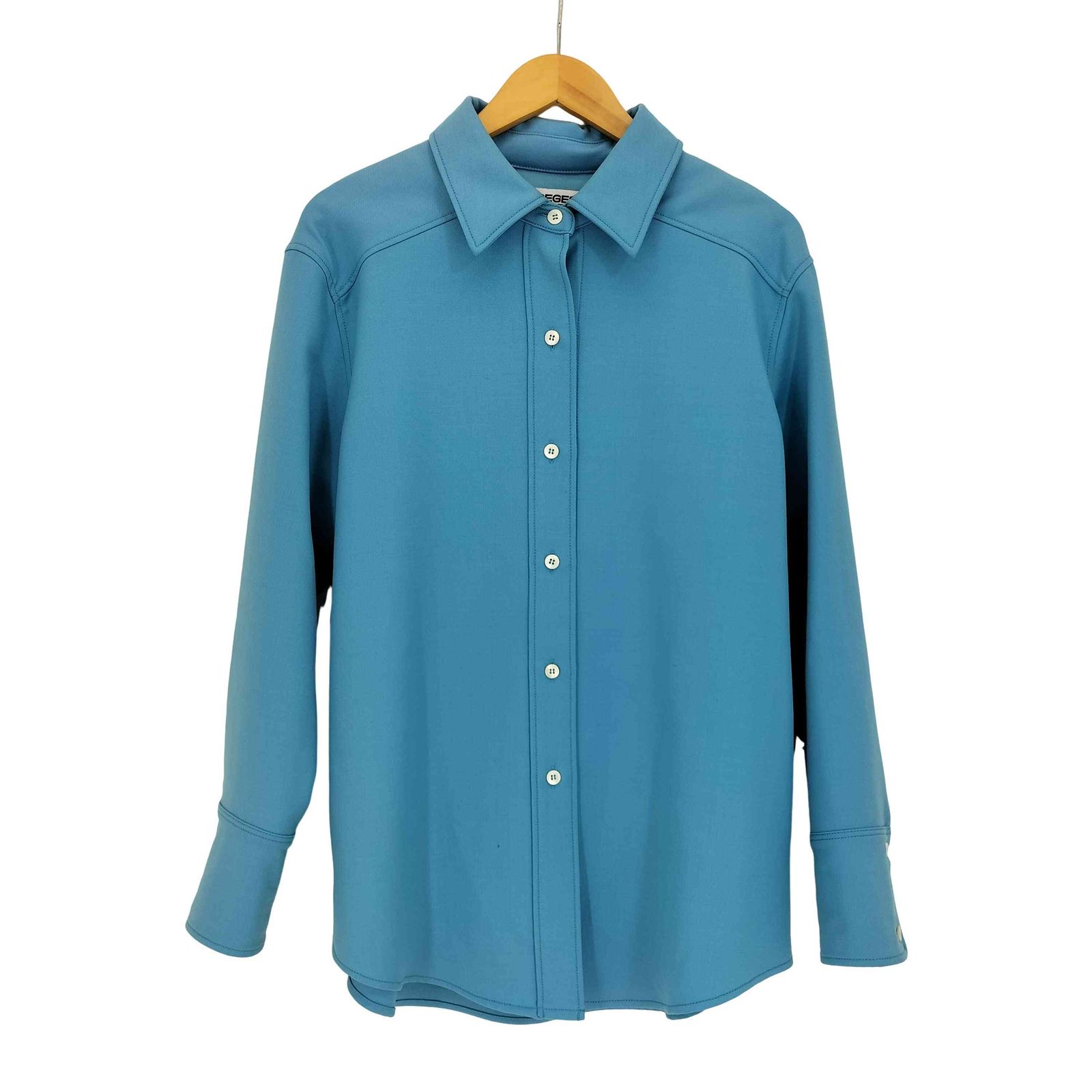 クレージュ courreges Virgin Wool Shirt Jacket Unisex レディース 38 