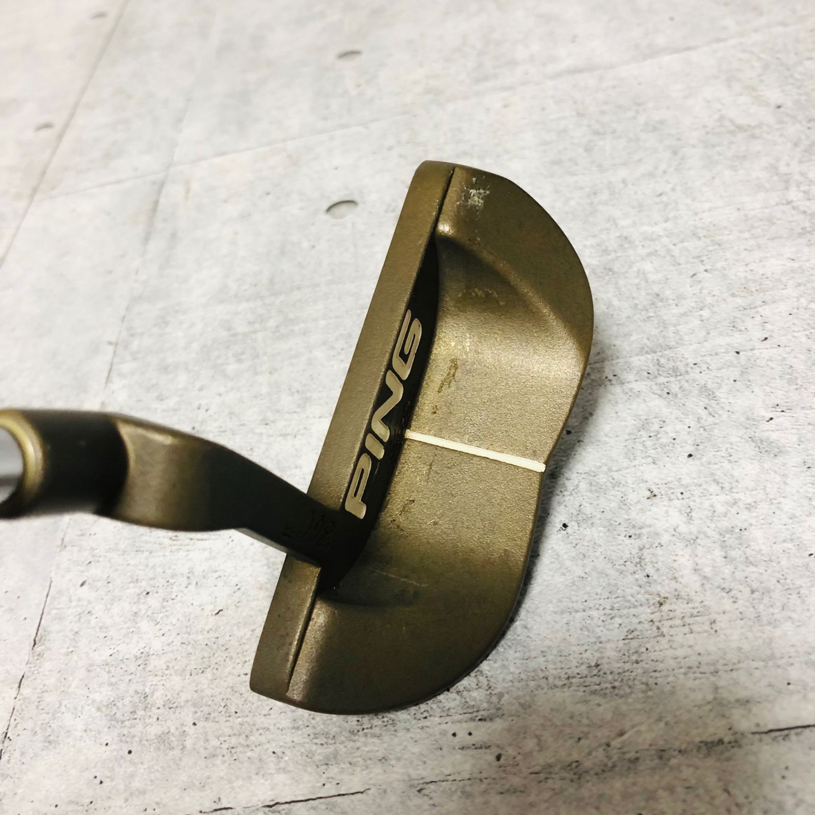 観賞用? PING ANSER3 KARSTEN MFG CORP BOX パター 34.0インチ ブロンズ ヴィンテージ ゴルフクラブ ピン 札幌市 厚別店 観賞用? PING ANSER3 KARSTEN MFG CORP BOX パター 34.0インチ