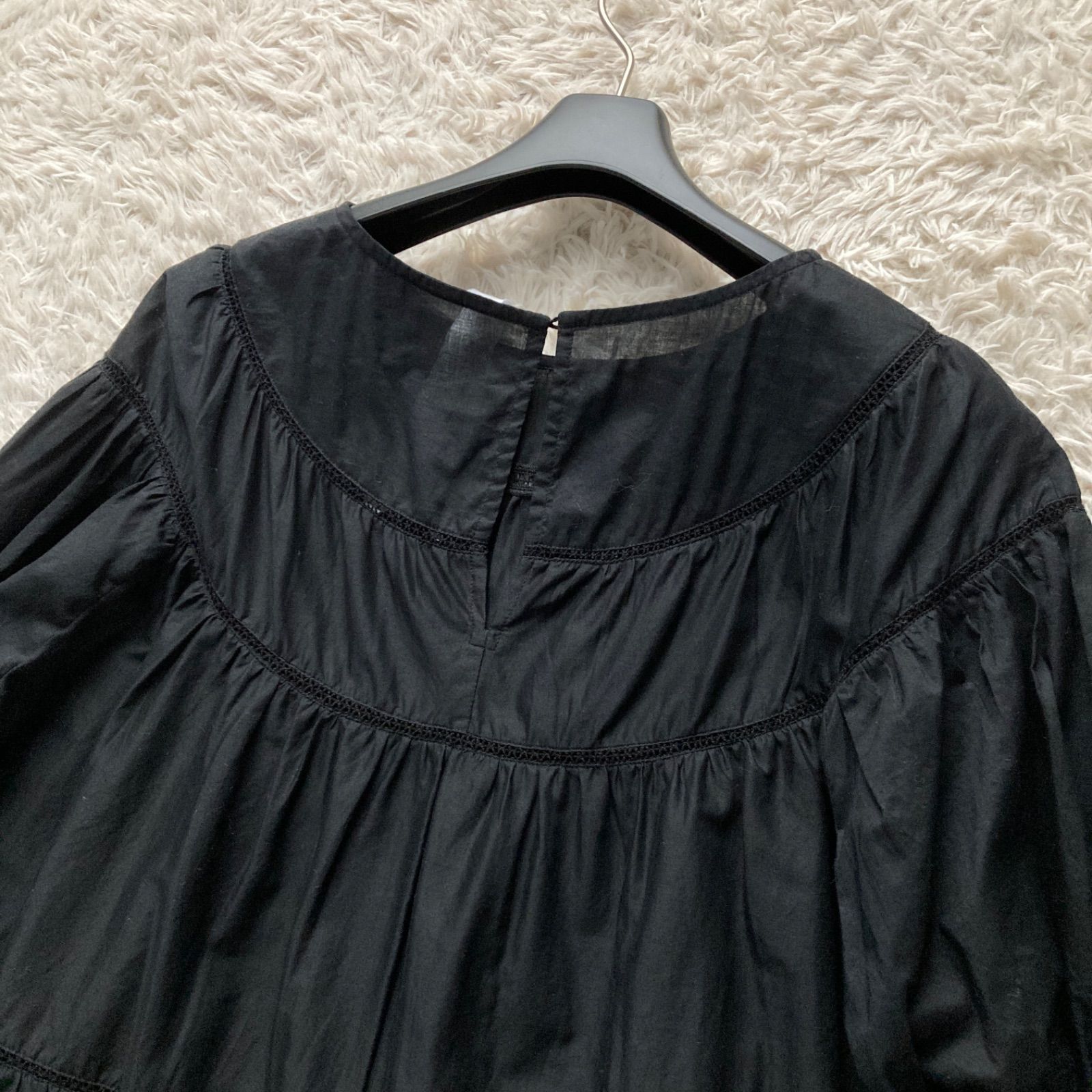 Merlette マーレット SOL BLOUSE ソル ブラウス ふんわり ティアード 