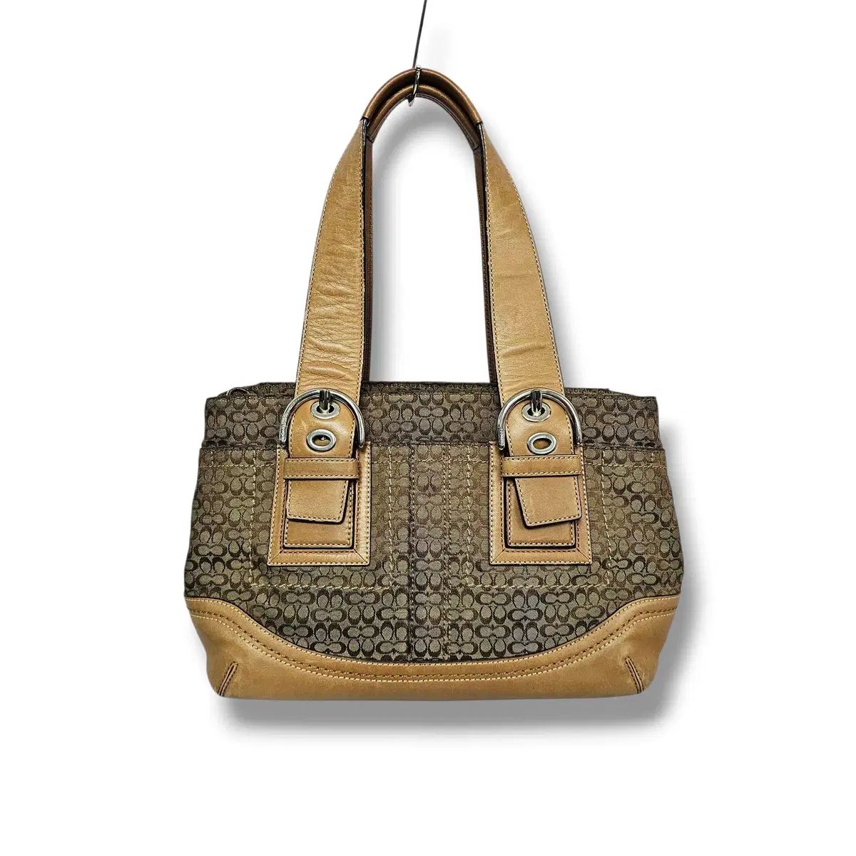 COACH コーチ ソーホー シグネチャー バックル ショルダーバッグ 
