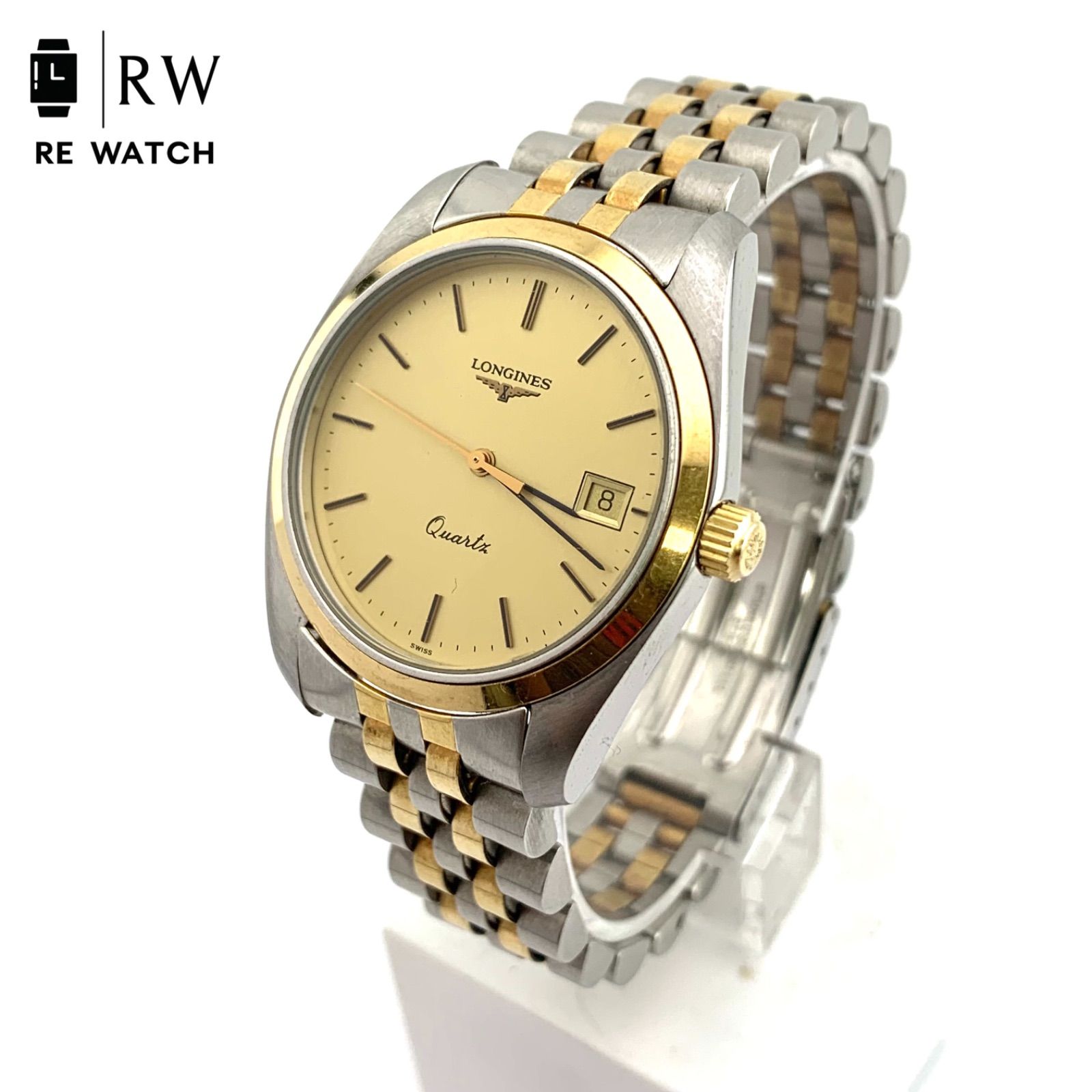 中古】LONGINES L7 631 3 クォーツ 腕時計ゴールド/シルバー - メルカリ