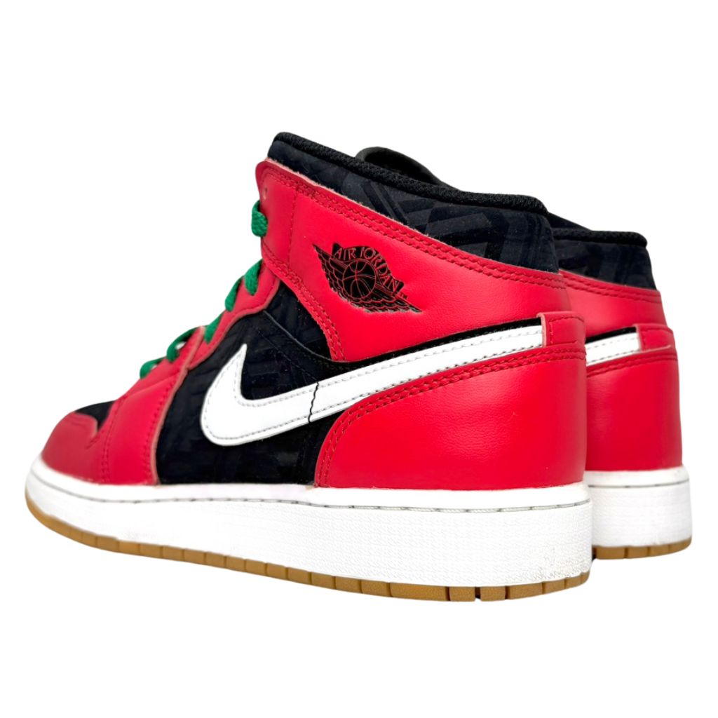 美品 NIKE AIR JORDAN 1 MID SE CHRISTMAS エア ジョーダン 1 ミッド 