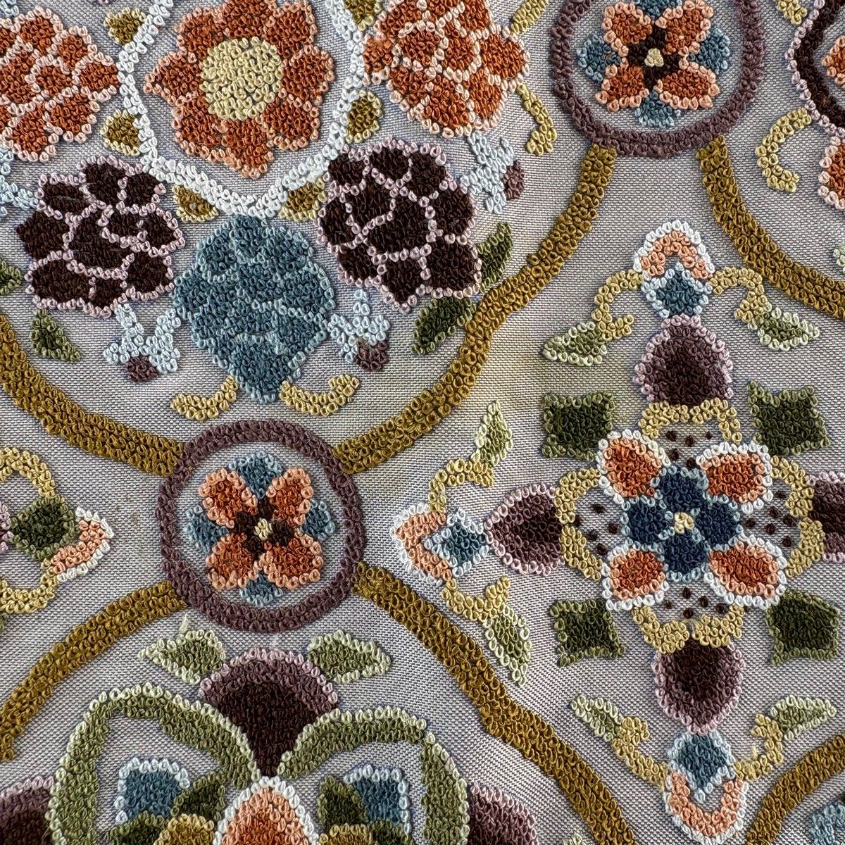 袋帯 逸品 華文 相良刺繍 金糸 薄小豆 全通 正絹 【中古】 - メルカリ
