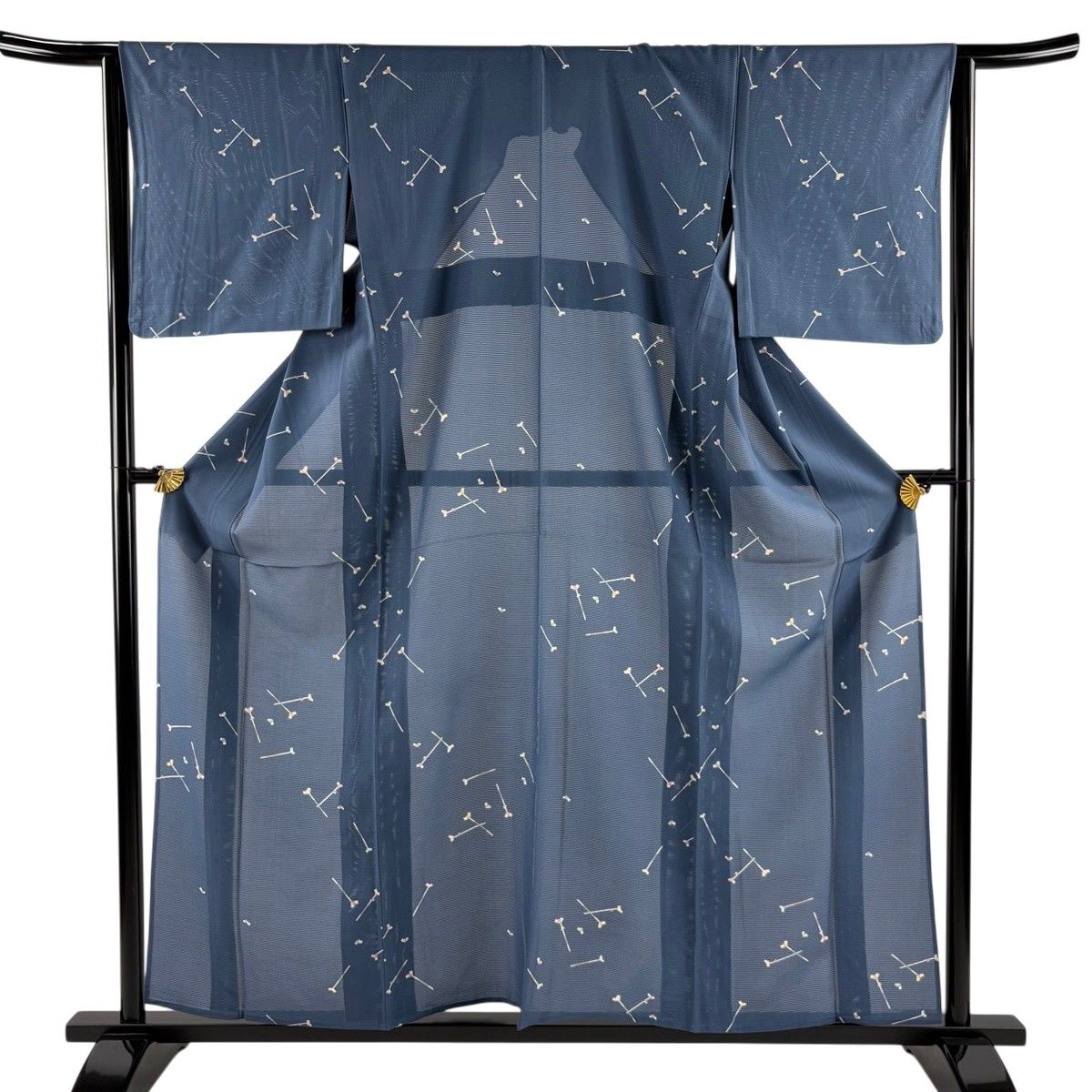 美品】 小紋 身丈164.5cm 裄丈64cm 正絹 優品 【中古】の通販 by バイセル