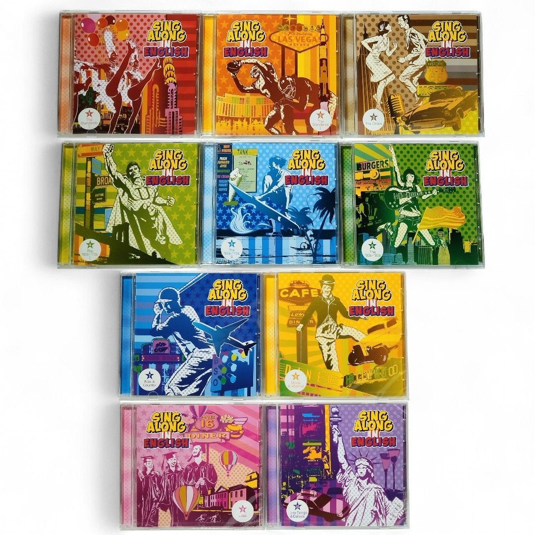 CD 】歌うティーチャー 10枚セット 第1巻～第10巻 OCD-10401～10410