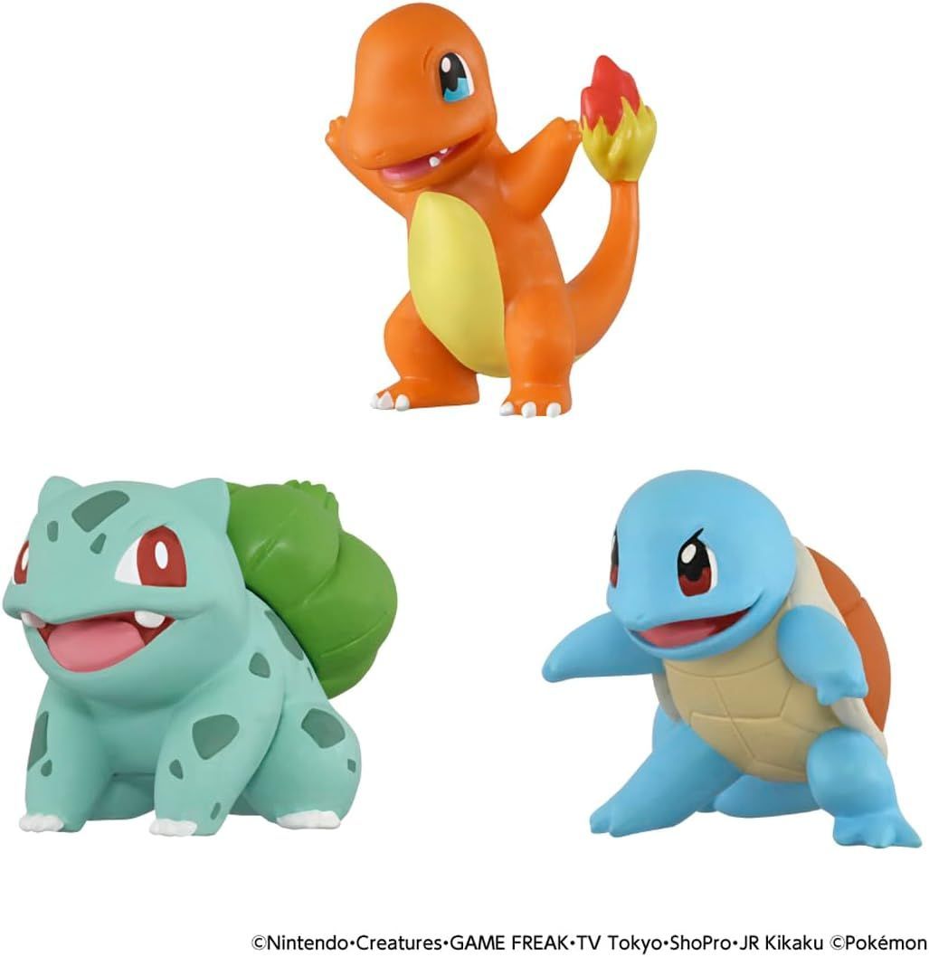 ポケットモンスター ポケモン30周年記念 モンコレ旅立ちの3匹セット