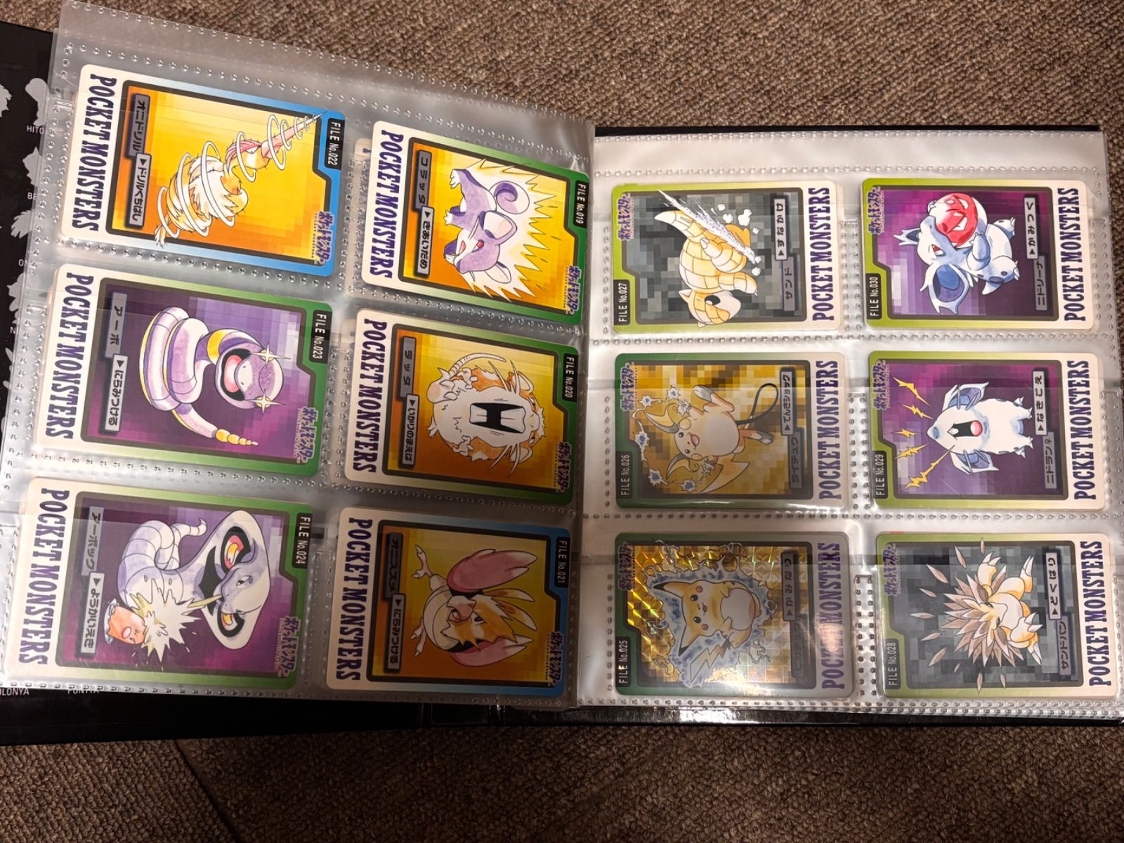 希少】ポケモンカードダス フルコンプ 153種類 おまけ付き まとめ売り