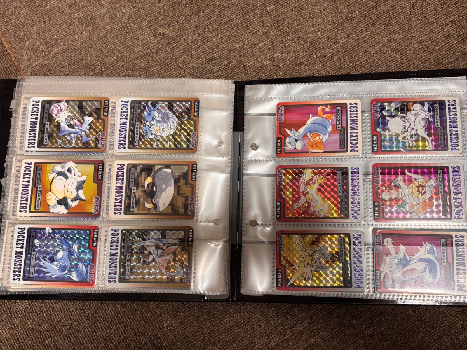 希少】ポケモンカードダス フルコンプ 153種類 おまけ付き まとめ売り