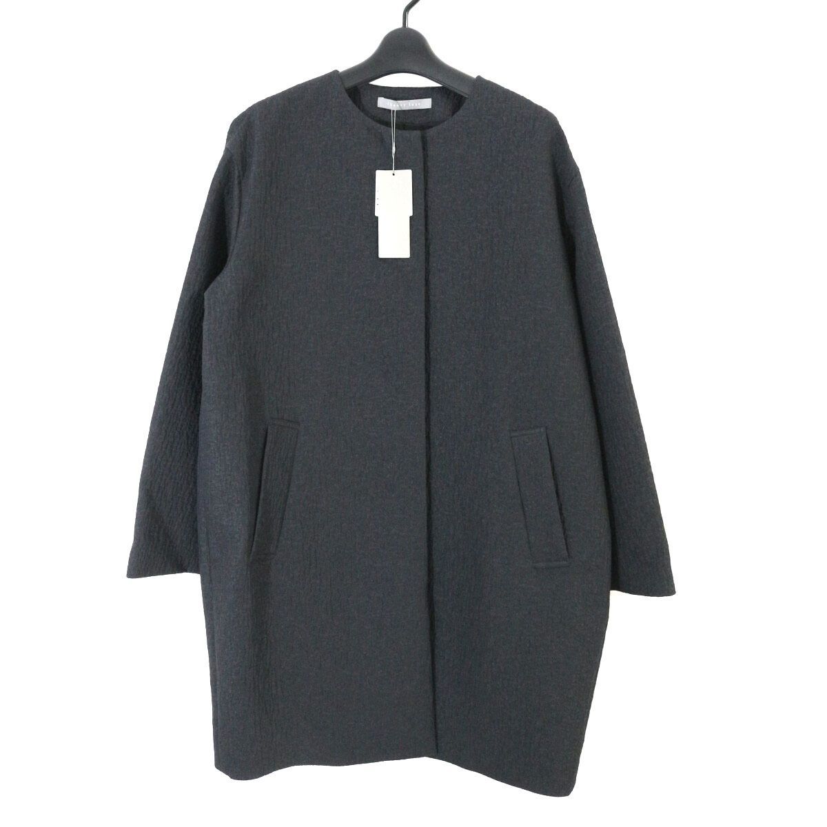 theory luxe セオリーリュクス 25SS Zoey Cora ジャカードノーカラー