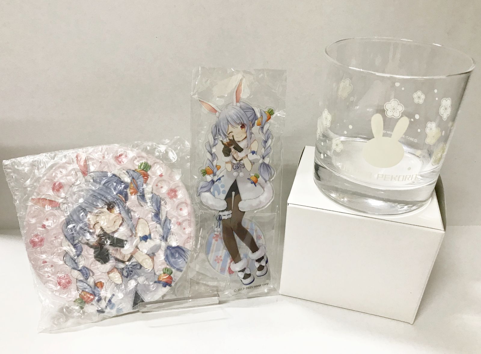 27.【未開封】兎田ぺこら 百年梅酒コラボ記念グッズ 3点セット