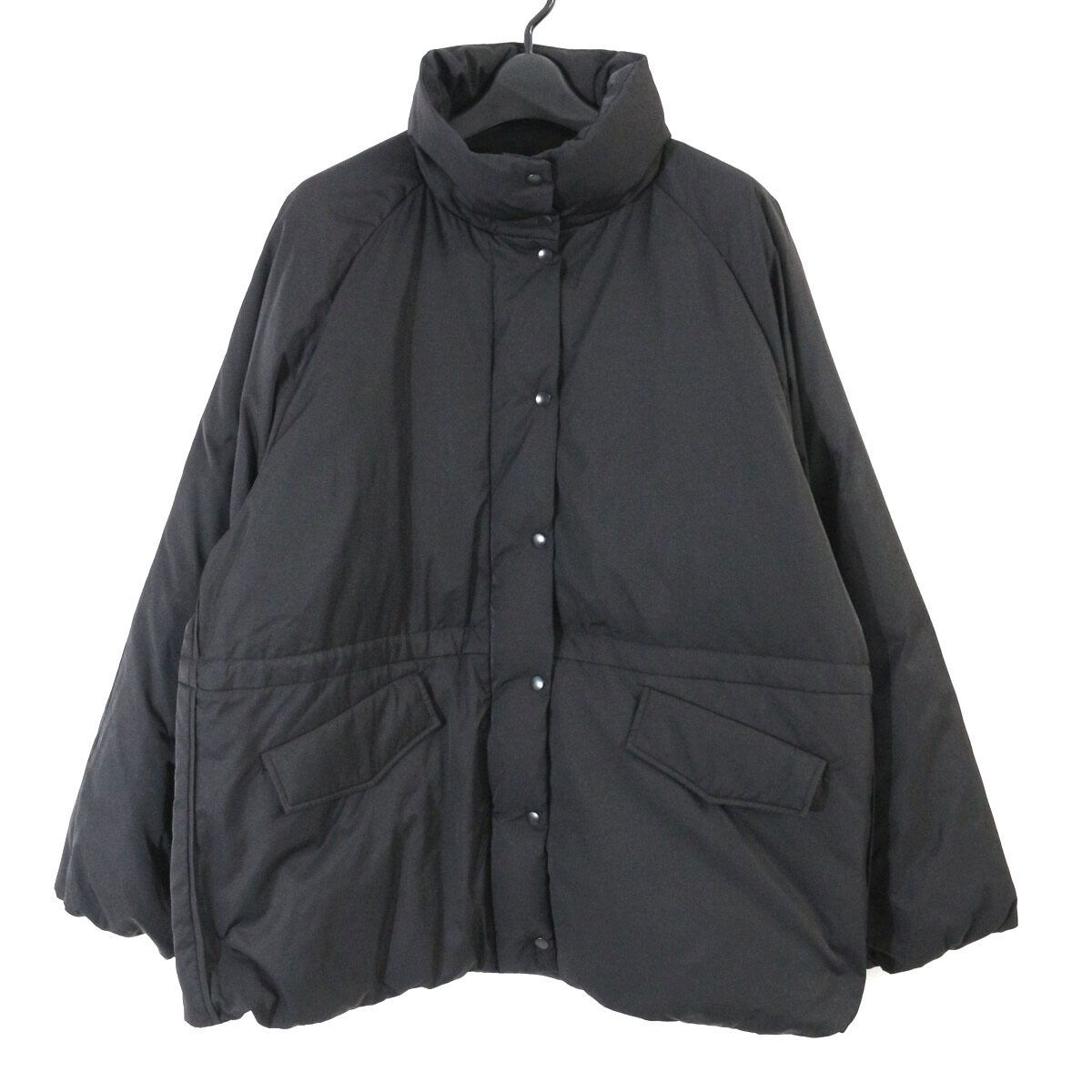 anuke Standcollar Down Coat ダウン ロングコート 黒 【公式通販】